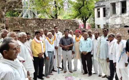 धोलागढ़ में मीणा धर्मशाला निर्माण को लेकर महत्वपूर्ण निर्णय, 8-10 मई के बीच होगा भूमि पूजन