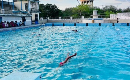 स्वामी विवेकानंद तरणताल का नियमित संचालन 7 अप्रैल से शुरू; महिलाओं के लिए अलग समय, प्रवेश ‘पहले आओ–पहले पाओ’