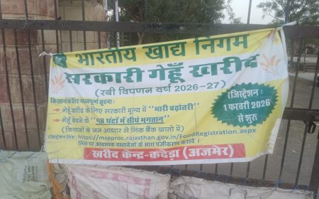 गेहूं खरीद व्यवस्था ध्वस्त, किसानों पर टूटा आर्थिक संकट; 25 मार्च से शुरू होना था खरीद केंद्र, प्रशासनिक लापरवाही से आज तक बंद