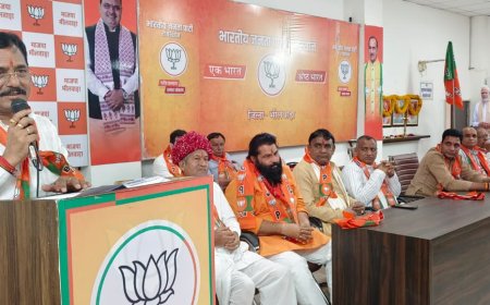 भाजपा का 47वां स्थापना दिवस धूमधाम से मनाया कांग्रेस मुक्त जिला बनाए रखने का संकल्प — दाधीच