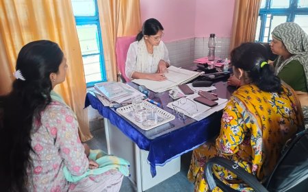 उपखंड अधिकारी  ने कस्तूरबा गाँधी आवासीय विद्यालय पावटा का किया निरीक्ष;  दिए आवश्यक निर्देश