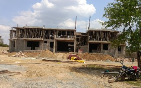 खैरथल में रेलवे फाटक 92 के पास चल रहा 50 बेड वाले हॉस्टल का निर्माण कार्य,   कामकाजी महिलाओं का निशुल्क हॉस्टल