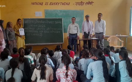 बेरका स्कूल में पन्नाधाय सुरक्षा एवं सम्मान केंद्र योजना के तहत जागृति सप्ताह हुआ आयोजित