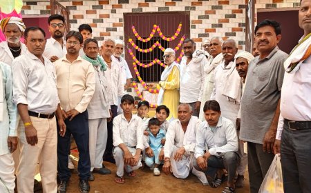 धोलागढ़ देवी मेले को लेकर प्रजापति समाज ने किया धर्मशाला का जीर्णोद्धार, धर्मार्थ जल सेवा शुरू