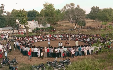 सकट चौथ माता मेले के अंतिम दिन मेले में उमड़ा श्रद्धा का जनसैलाब, बारिश से मेला व कुश्ती दंगल में हुई खलल
