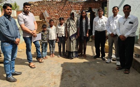 मिशन बेसहारा: सौंख गांव के अनाथ बच्चों की मदद को आगे आई कठूमर की सर्व समाज हेल्प टीम