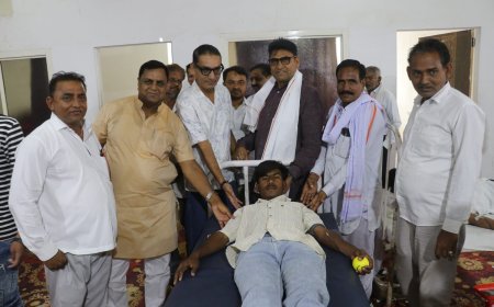 बाबा साहेब जयंती पर सेवा का अनूठा उदाहरण; बिजोलिया में रक्तदान शिविर ने रचा इतिहास: 424 यूनिट रक्त संग्रहित