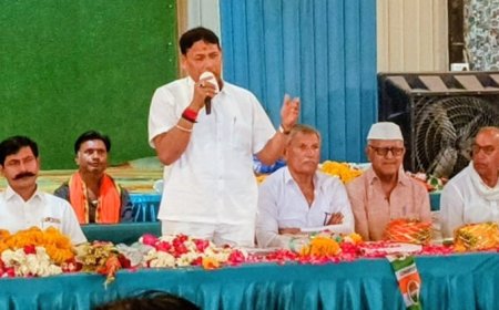 संगठन बढ़ाओ लोकतंत्र बचाओ अभियान के तहत काग्रेस की संयुक्त बैठक संपन्न; भाजपा लोकतांत्रिक संस्थाओं को कर रही कमजोर : प्रमोद जैन भाया