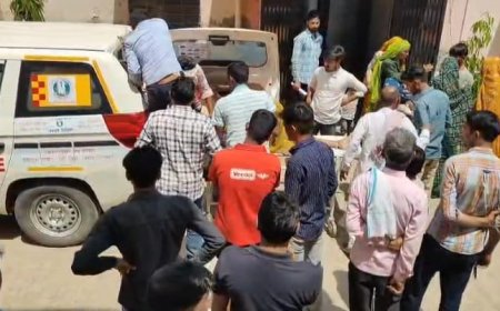 दो सड़क हादसों में एक महिला सहित तीन लोग घायल; दो गंभीर, हायर सेंटर रैफर