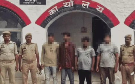 गोरखपुर पुलिस की बड़ी कार्रवाई: 9वीं की छात्रा से सामूहिक दुष्कर्म मामले में होटल संचालक सहित 4 गिरफ्तार, अन्य हिरासत में