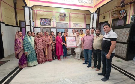 चिड़ावा की बेटी मोक्षा अग्रवाल का ऐतिहासिक अभिनंदन; एसएससी सीजीएल में 43वीं रैंक लाकर बनीं प्रेरणा