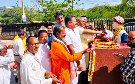 भीलवाड़ा में 'प्रेरणा दिवस' के रूप में मनाई गई महात्मा ज्योतिबा फुले की जयंती; समाज ने की 'भारत रत्न' देने की मांग