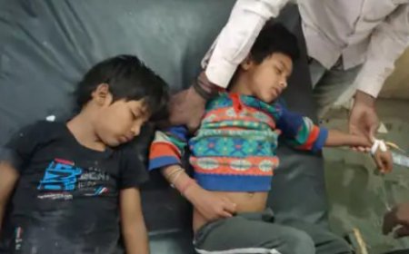 गोविंदगढ़ में दो मासूम भाइयों की तबीयत बिगड़ी: अज्ञात पदार्थ के सेवन से बेहोश हुए, अलवर रेफर