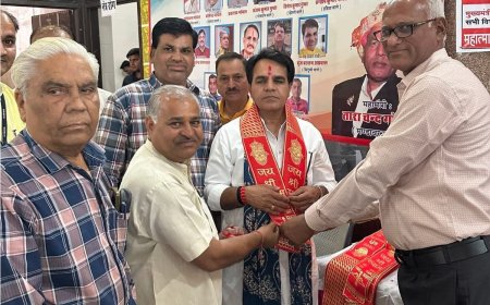 अपना घर सेवा समिति और महात्मा गांधी अस्पताल के शिविर में 580 मरीजों ने उठाया निःशुल्क चिकित्सा का लाभ; विधायक राजेंद्र मीणा ने किया शिविर का शुभारंभ, 25 मरीज ऑपरेशन के लिए चयनित