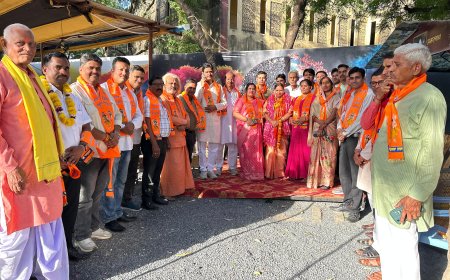 सुनीता राजकुमार शर्मा के महिला कांग्रेस शहर अध्यक्ष (ब्लॉक-ब) मनोनीत होने पर राजस्थान ब्राह्मण महासभा ने किया भव्य अभिनंदन