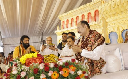 भीलवाड़ा की धरा पर शिव भक्तों का उमड़ा अथाह सैलाब, रच दिया भक्ति का नया इतिहास; भक्त बनना भगवान मत बनना-  पंडित प्रदीप मिश्रा