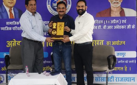 डॉ. मुकेश कुमार वर्मा डॉ. अम्बेडकर मेमोरियल वेलफेयर सोसाइटी जयपुर दक्षिण के अध्यक्ष नियुक्त