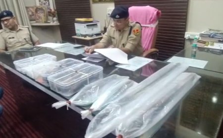 नदबई सर्राफा दुकान चोरी मामले में पुलिस को बड़ी सफलता, एक आरोपी गिरफ्तार; कब्जे से चोरी के जेवरात, बाइक और उपकरण बरामद