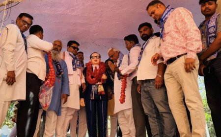 विषम परिस्थितियों में शिक्षा की अलख जगाना और समाज के अंतिम व्यक्ति को मुख्यधारा से जोड़ना ही बाबा साहेब को सच्ची श्रद्धांजलि- जवाहर सिंह बेढ़म