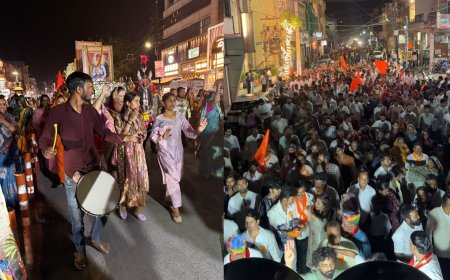 भीलवाड़ा में सेन जयंती महोत्सव की धूम: भव्य शोभायात्रा में उमड़ा जनसैलाब, सेवा और भक्ति का दिखा अनूठा संगम