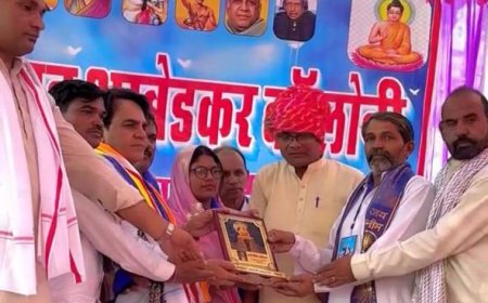 अम्बेडकर जयंती पर रक्तदान शिविर आयोजित, 34 यूनिट रक्त संग्रहित