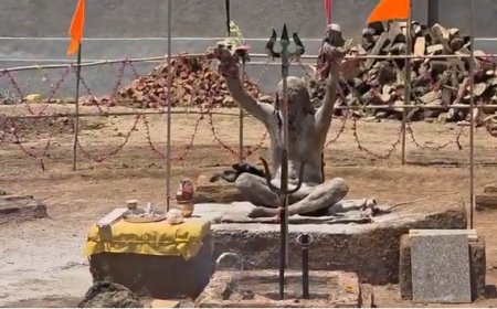 जावाल में श्री 1008 राम गिरि महाराज की अग्नि तपस्या, सनातन धर्म व नशा मुक्ति का संदेश