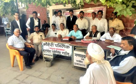 पुलिस अभद्रता के विरोध में मकराना बार संघ ने किया कार्य का बहिष्कार