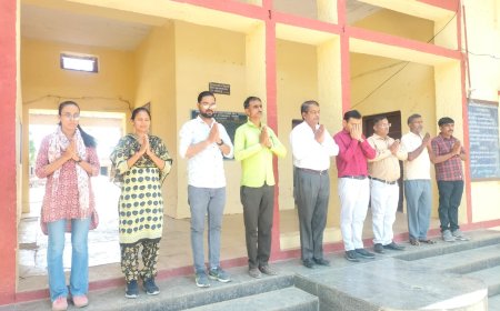 भामाशाह शांतिलाल जैन की धर्मपत्नी पोसी बाई के निधन से तखतगढ़ में शोक, विद्यालय में दी गई श्रद्धांजलि