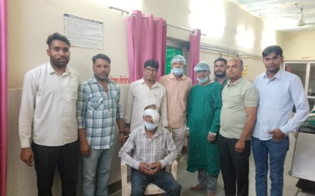 जहाजपुर उप जिला चिकित्सालय में 6 साल बाद ऑपरेशन थिएटर शुरू, दो मरीजों की आंखों का सफल ऑपरेशन