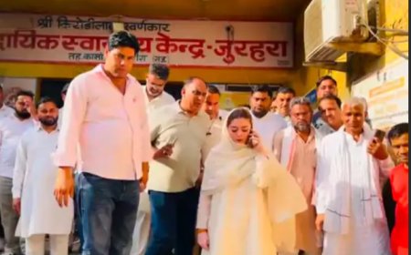 विधायक नौक्षम चौधरी का जुरहरा अस्पताल में औचक निरीक्षण; अव्यवस्थाओं पर अधिकारियों को लताड़ा, डॉक्टरों पर कार्रवाई के निर्देश