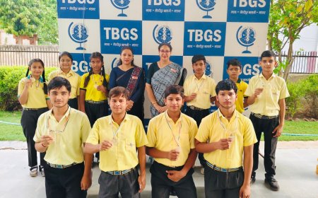 फिर से गोल्ड ओलंपियाड 2025-26 में द बोहराज ग्लोबल स्कूल के विद्यार्थियों का शानदार प्रदर्शन