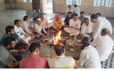 उदयपुरवाटी कस्बे में विप्र समाज के लोगो ने मनाई भगवान परशुराम जयंती; धार्मिक कार्यक्रमो हुआ आयोजन