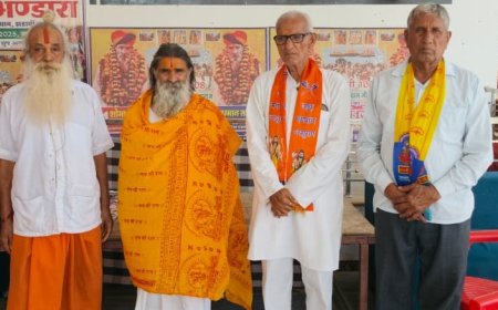 झडाया बजरंग धाम में 108 कुंडीय श्रीराम महायज्ञ की तैयारियाँ तेज; 25 अप्रैल को होगा ध्वज पूजन