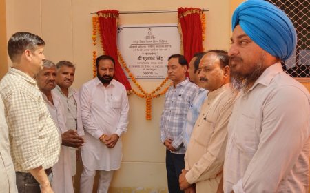 विधायक ने किया विद्युत विभाग के 81.00 लाख रुपये के नए भवन का उद्घाटन