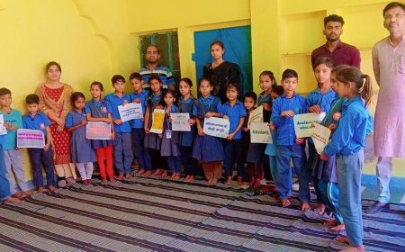 दान दिवस अक्षय तृतीया पर इक्षु रस का किया वितरण ; पोस्टर प्रतियोगिता के साथ ऋषभदेव पखवाड़े का समापन