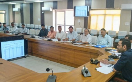 शैक्षणिक सुधारों के लिए शिक्षाधिकारी स्वप्रेरणा से कार्ययोजना बनाकर मूर्तरूप दें- जिला कलक्टर