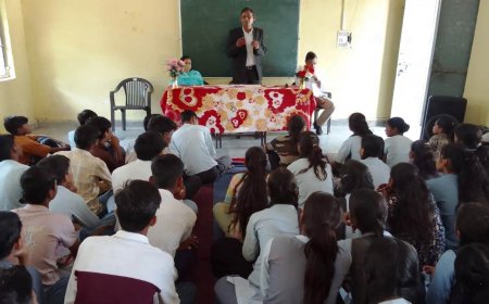 साइबर अपराध एवं विधिक जागरूकता विषय पर शिविर आयोजित