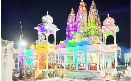 गुन्दली में भक्ति का संगम: भव्य शोभायात्रा के साथ श्रीमदभागवत कथा एवं विष्णु महायज्ञ का शुभारंभ