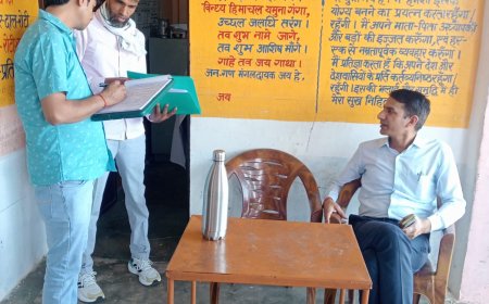 मिड-डे मील एवं पन्नाधाय बाल गोपाल योजना का सघन निरीक्षण, अतिरिक्त जिला कलेक्टर ने किया स्कूलों का औचक निरीक्षण