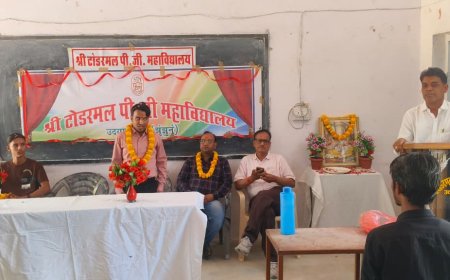 उदयपुरवाटी के लाल उत्कर्ष मित्तल ने बढ़ाया मान; महाविद्यालय में छात्र और परिजनों का हुआ स्वागत