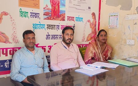 श्री कृष्णा शिक्षा एवं ग्रामीण विकास समिति की नवीन कार्यकारिणी गठित; महेश चन्द सैनी अध्यक्ष व पिंकी मीना संगठन मंत्री नियुक्त