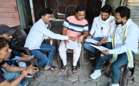 कांग्रेस के ‘संगठन बढ़ाओ–लोकतंत्र बचाओ’ अभियान के तहत वार्ड प्रभारियों की बैठक, सांगठनिक मजबूती पर जोर