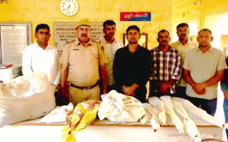 फलोदी पुलिस की बड़ी कार्यवाही, अवैध हथियार फैक्ट्री का भंडाफोड़; बड़ी मात्रा में बंदूक और देशी कट्टा जब्त: दबिश की भनक लगते ही आरोपी फरार