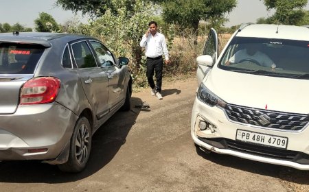 तेज रफ्तार कार ने मारी टक्कर, विरोध करने पर पत्रकार को बीच रास्ते घेरकर दी धमकी