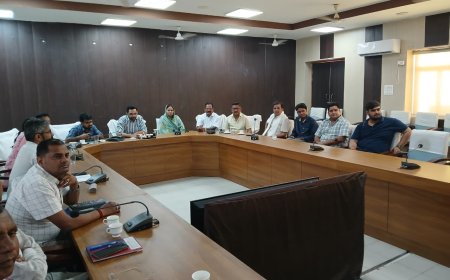 राज्य स्तरीय रथों की रवानगी समारोह में वर्चुअल रूप से जुडे अधिकारी व जनप्रतिनिधि