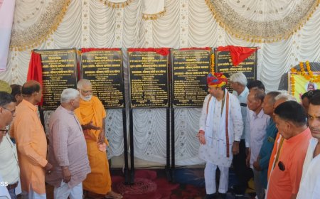 जहाजपुर विकास को मिली रफ्तार: 15 करोड़ की पुलिया शिलान्यास, रेलवे ट्रैक व बड़े प्रोजेक्ट्स की घोषणा