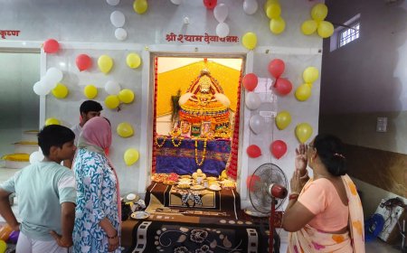 खाटू श्याम को लगेगा आज शाम छप्पन भोग, भक्ति गीत पर झुमेगे दर्शक