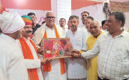 हिसामडा हनुमान मेला का शुभारम्भ; मेला भारतीय संस्कृति की धरोहर- गृह राज्यमंत्री