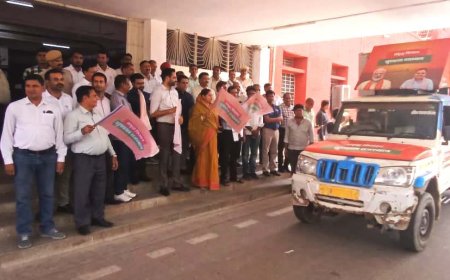 30 अप्रैल को 16 ग्राम पंचायतों में पहुंचेगे ग्राम रथ: 13 विभागों की सहभागिता से गांवों में पहुंच रही जनकल्याणकारी योजनाओं की जानकारी