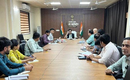 जिला जल एवं स्वच्छता समिति की बैठक का हुआ आयोजन